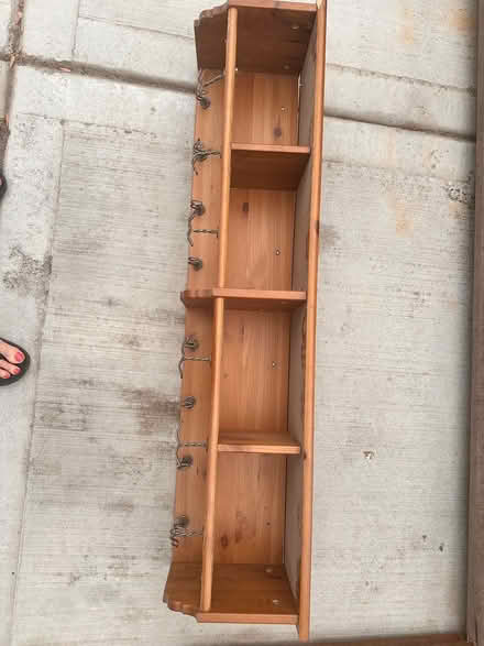 Photo of free King headboard & coat cubby (Woodridge) #2