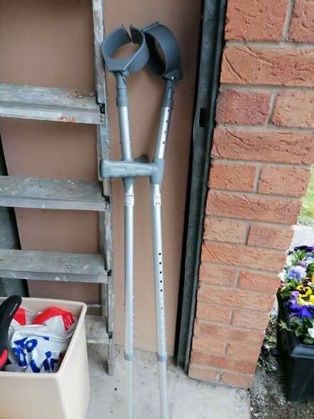 Photo of free Adult Coopers Crutches (Adjustable Height) (West Bridgford NG2) #1