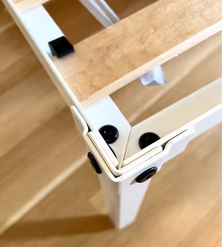 Photo of free steel bed frame with 3-in. mattress (Stevens) #2