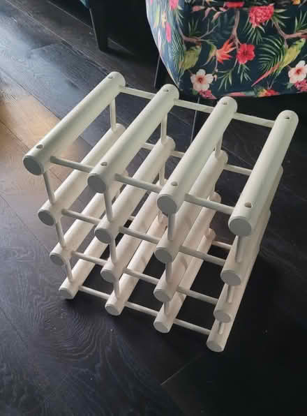 Photo of free 12 bottle wine rack (Morden (near Ravensbury Park)) #1