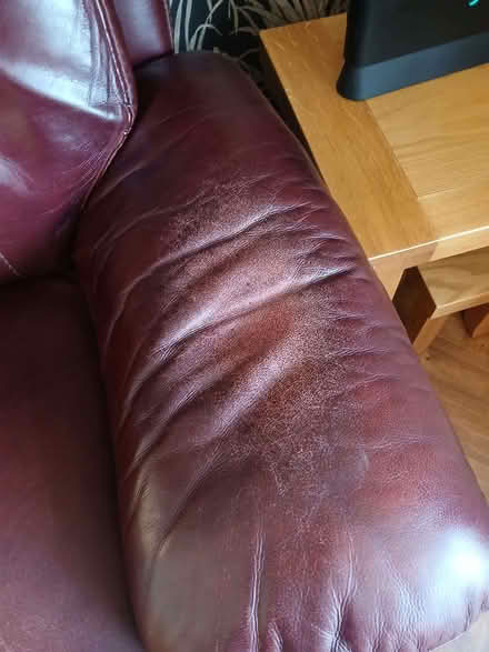 Photo of free Leather Settee (Pontefract WF8) #2