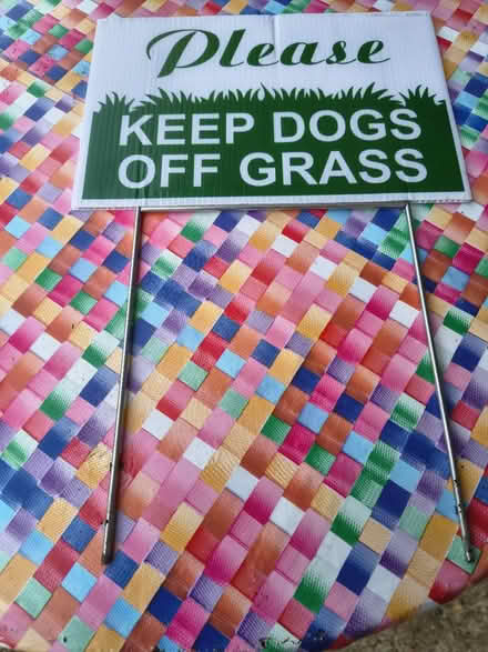Photo of free Keep Off The Grass signs (Fiveways Brighton) #2