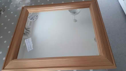 Photo of free Pine Framed Mirror (Horsham Sx near station) #1