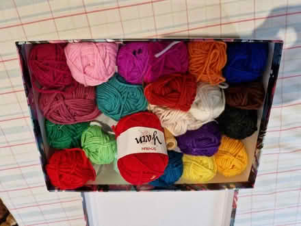 Photo of free 21 balls or yarn for knitting crochet (Arborfield Garrison RG2) #1