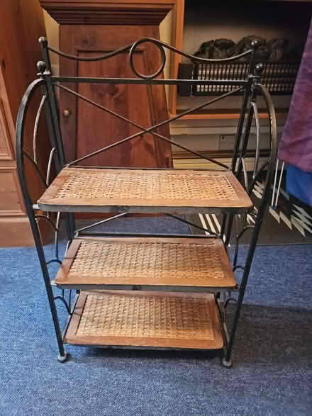 Photo of free Small folding shelves/bookcase (Kingsmead) #1