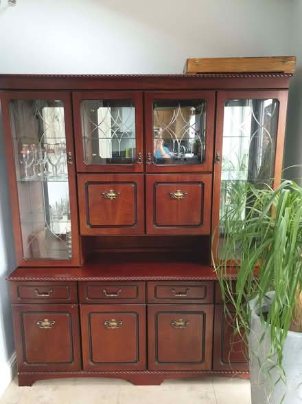 Photo of free wood/glass unit (Biggleswade SG18) #1