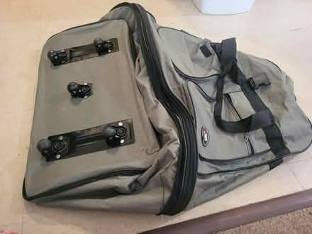 Photo of free huge army green hipack laundry bag (Near Downtown Ypsilanti) #1
