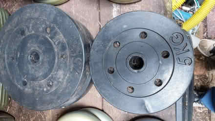 Photo of free Plastic coated concrete weights (Booker HP12) #4