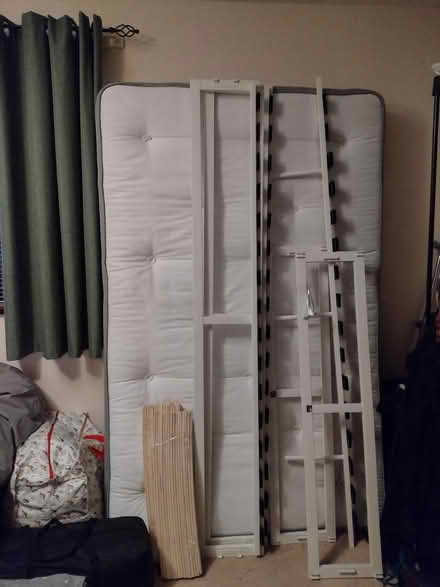 Photo of free Small Double Bed & Mattress (Didcot Fleet Meadow OX11) #1