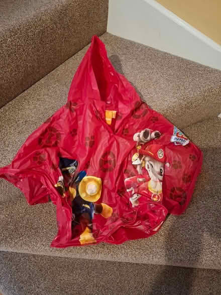 Photo of free Paw Patrol Rain Poncho Age 4-6 (Hill Head, PO14 2) #1