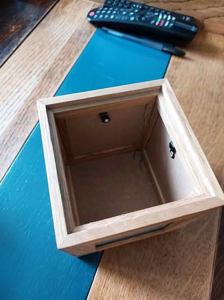 Photo of free Small oak picture box (Southsea PO4) #3