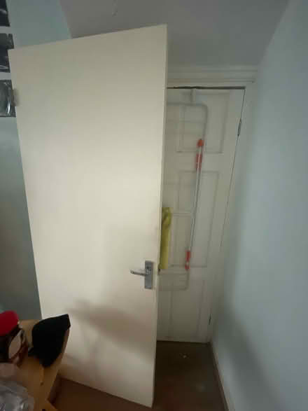 Photo of free White fire door (Merton SW20) #3