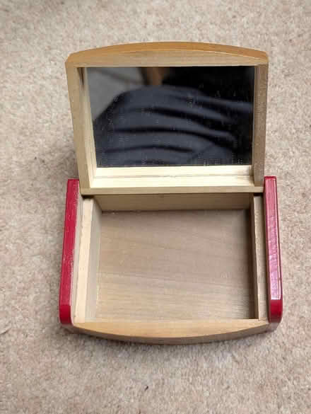 Photo of free Small ornamental wooden box (AB22) #3