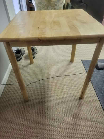 Photo of free Tall table 30" x 30" (Lagrange) #1