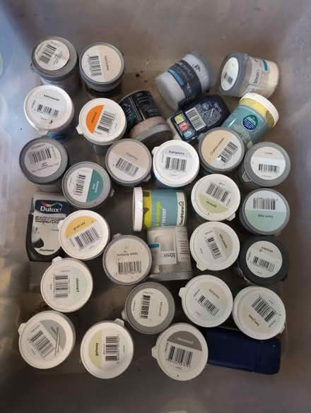 Photo of free Paint tester pots (Woodmancote) #1
