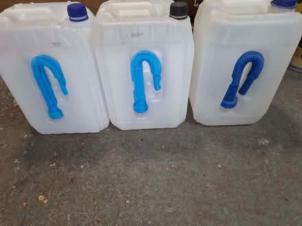 Photo of free Three empty 10 litre plastic containers - West Haddon NN6 (West Haddon NN6) #1