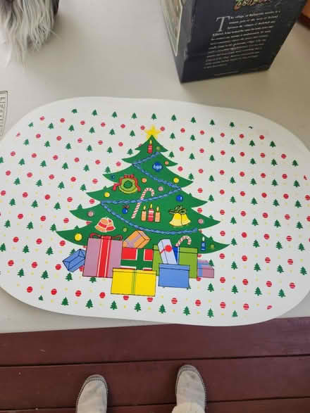Photo of free Christmas tree placemats (Gwynn Oak MD) #1