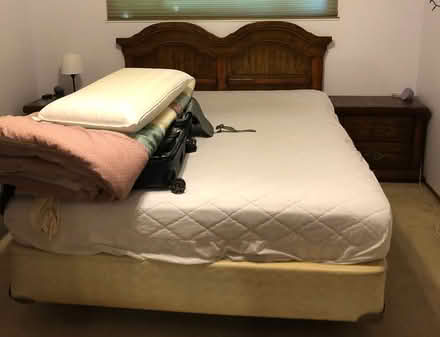 Photo of free Queen bed. Queen sofa bed (La Riviera) #1