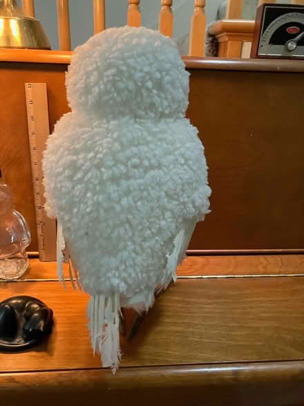 Photo of free Tall decorative standing white owl (Sunnyvale CA) #1