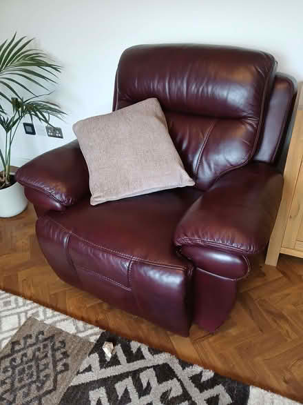 Photo of free Leather Settee (Pontefract WF8) #1