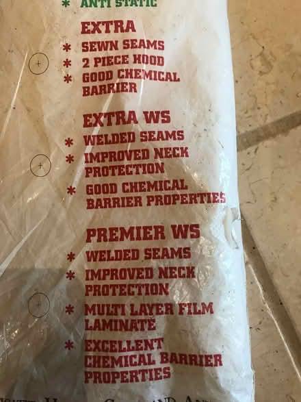 Photo of free Prime Guard Protective coveralls (Blagdon BS40) #4
