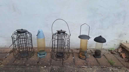 Photo of free Bird feeders x 5 (Horsell GU21) #1