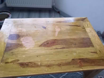 Photo of free solid wood coffee table (Swindon SN2) #3