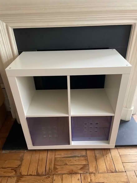 Photo of free IKEA shelf unit. White (Crouch End N8) #1