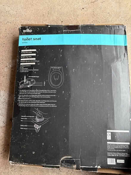 Photo of free Toilet seat - boxed - unused (Lymm) #1