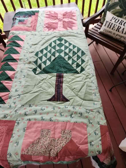 Photo of free Hand pieced quilt, unfinished (Gwynn Oak MD) #2