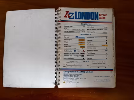 Photo of free London A-Z Book (Lemsford AL8) #2