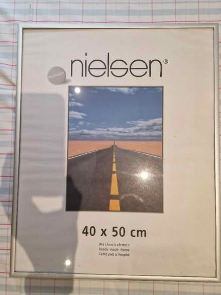 Photo of free Aluminium large picture frame 40x50cm (Arborfield Garrison RG2) #1