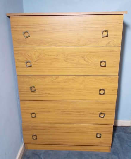 Photo of free vintage tallboy chest of drawers (Potters Bar EN6) #2