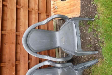 Photo of free Patio chairs x2, Grey (North Grimston YO17) #1