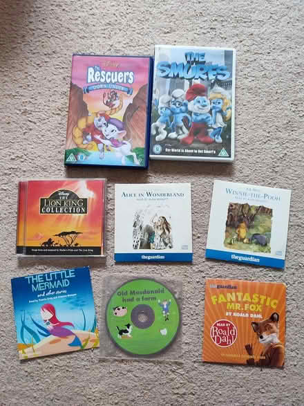 Photo of free Kids CDs and DVDs (CT11) #1