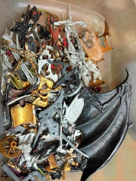Photo of free Metal Warhammer dark elf bits (Bexhill-on-Sea) #1