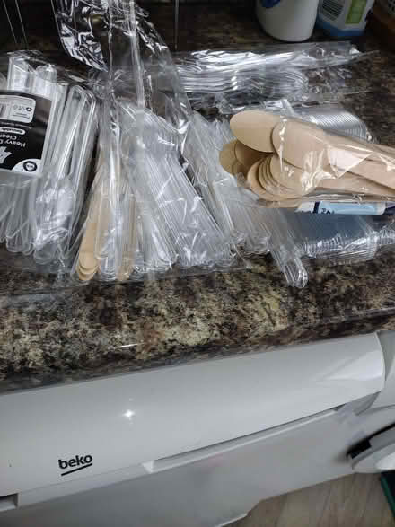 Photo of free Plastic/Wooden Cutlery (Buxton Central SK17) #1