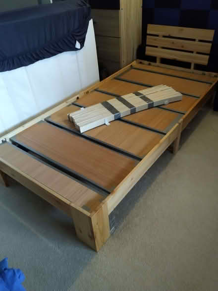Photo of free Single bed frame (Hartwood Green PR7) #1