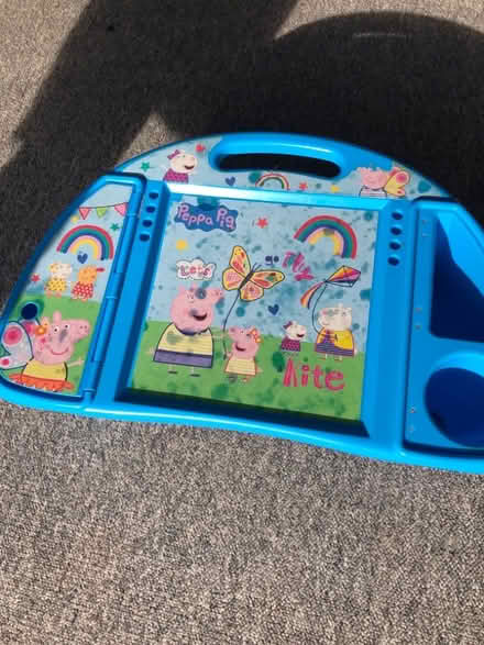 Photo of free Small peppa pig activity table for colouring on (Woodchurch CH49) #1
