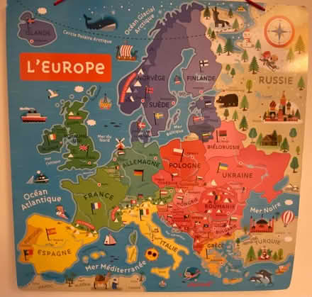 Photo of free Magnetic French map puzzle (Dursley GL11) #1