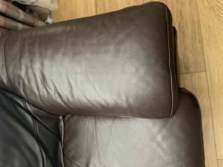 Photo of free Leather sofa (Beddau CF38) #3