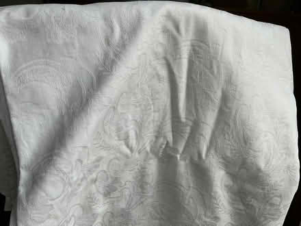 Photo of free Large white tablecloth (Walkley S6) #2
