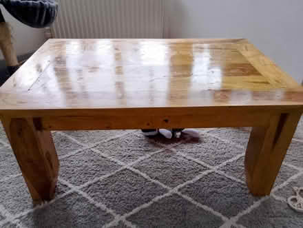 Photo of free solid wood coffee table (Swindon SN2) #2