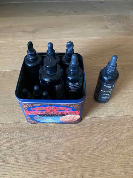 Photo of free 9 different pipette bottles (Binfield Heath RG9) #1