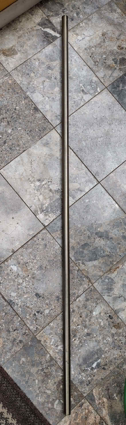 Photo of free metal curtain rail, no fittings (West Marina TN38) #2