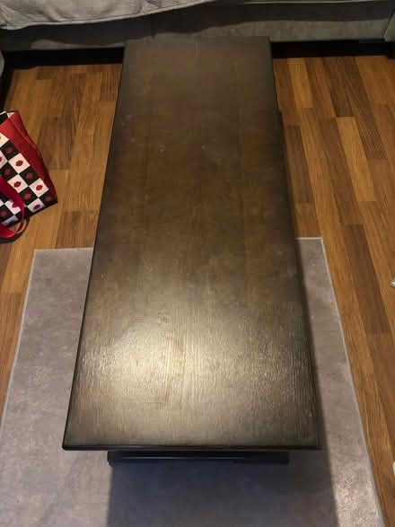 Photo of free Wooden coffee side table (Turvey MK43) #3