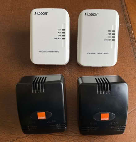Photo of free Ethernet network powerline adaptors (2 pairs) (Sandy Cross TN21) #1