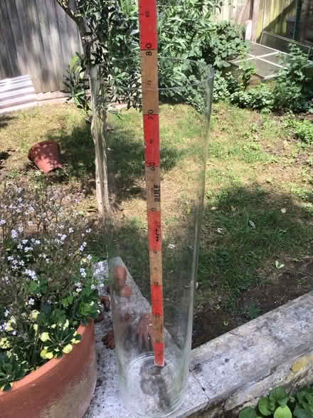 Photo of free Large glass tubular vase/container (Great Wakering Essex SS3) #2