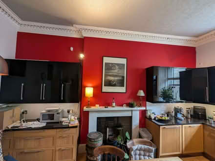 Photo of free Black gloss kitchen wall cabinets (Bellevue EH7) #3