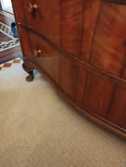 Photo of free Antique Cabinet with drawers under (Olton Solihull) #4